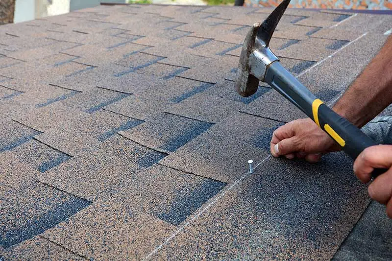 Roof repairs performed at a Lakeland, FL home.