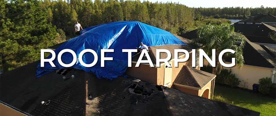 Roof tarping services for homes in the Plant City and Lakeland, FL areas.