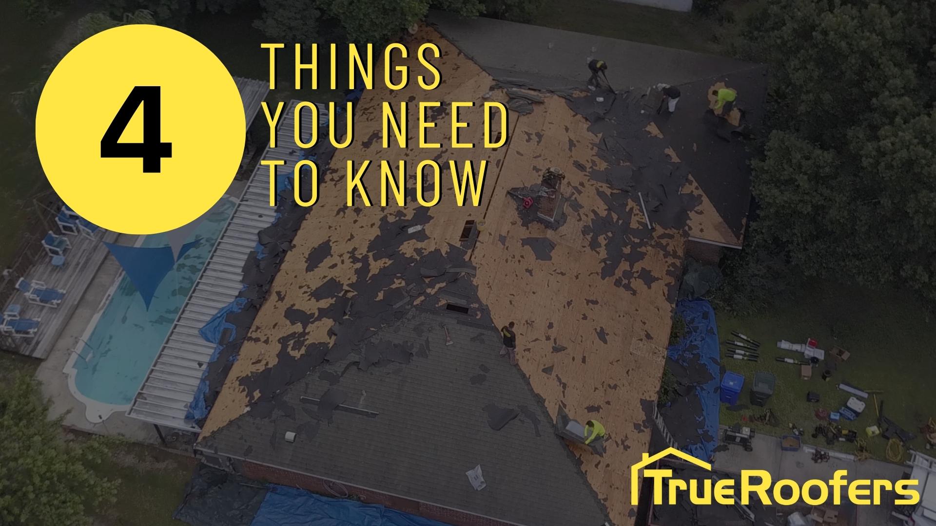 4 Things to Know Before Hiring A Roofing Company