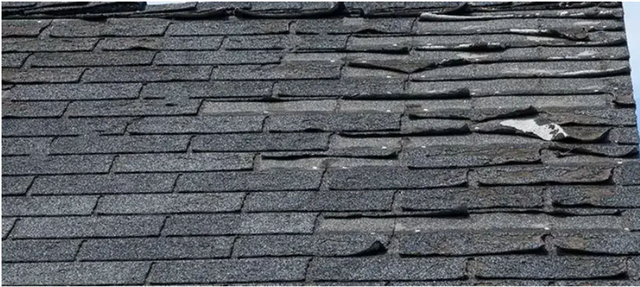 Roof inspection and repair on a Lakeland home